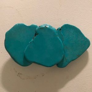 Turquoise belt buckle